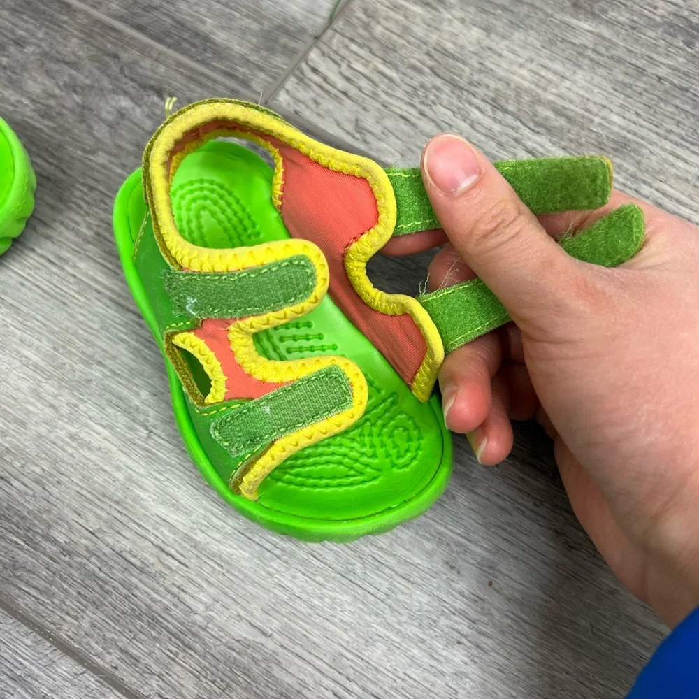 Crocs Baby Green Sandals‎